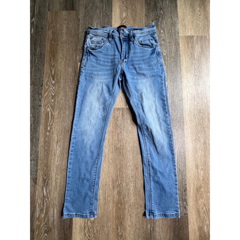 Steve's Jeans Slim Fit Mens 30x30 Blue Medium Wash Stretch Denim 1569